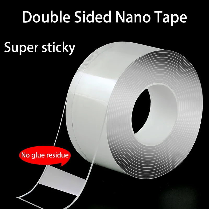 nano tape double sided  NanoTape Double-Sided Adhesive Tape  High Viscosity and Is Fixed On The Wall Without Leaving Traces
