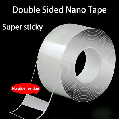nano tape double sided  NanoTape Double-Sided Adhesive Tape  High Viscosity and Is Fixed On The Wall Without Leaving Traces