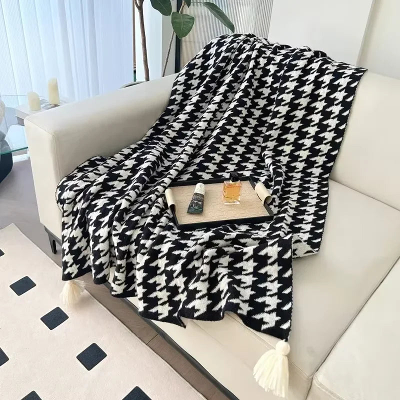 Bohemian Blanket Soft Sofa Cover Summer Blanket Office Nap Blankets Air Conditioning Blankets Knit Blanket For Travel