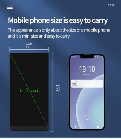 LCD Writing Tablet 6.5 Inch Doodle Board Drawing Tablet for Kids Handwriting Pad Memo Note for Home School Office Gifts