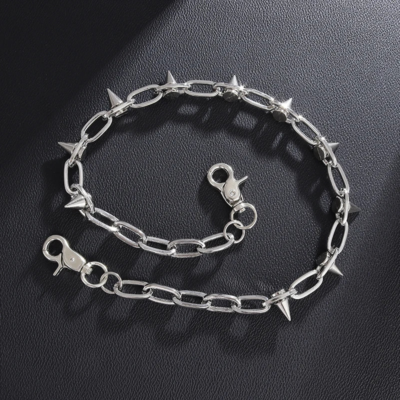 Unique Harajuku Style Fashion Sexy Ladies Moon Sun Metal Belt Retro High Waist Chain Personality Clothing Accessories Jewelry