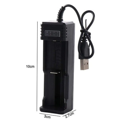 Charger Auto Stop Charger Li-ion Battery Batteries USB Charger Charging Dock 18650 Lithium Charger Battery Charger Adapter