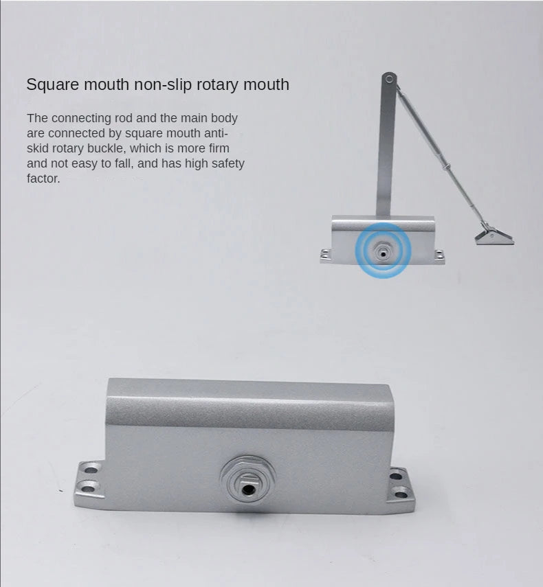 Door closer home push-pull unit door door close artifact fireproof anti-theft door hydraulic automatic buffer silent door closer