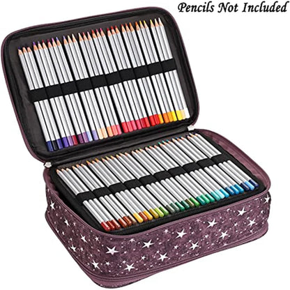 School Pencil Case Supplies 300 Slots Pencilcase Stationery Organizer Acsesories Large Capacity Pen Box Kit Aesthetic Bag Pouch