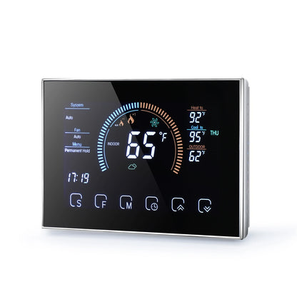 WiFi Smart Thermostat Temperature Controller Programmable Touch Control Mobile APP Voice Control Compatible with Alexa Home