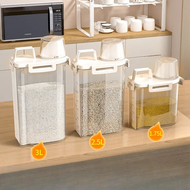 Dog Food Container Sealed Dog Food Storage Box with Lid - Moisture & Leak-proof, Ideal for Dog Food, Cat Food, Pet Snacks