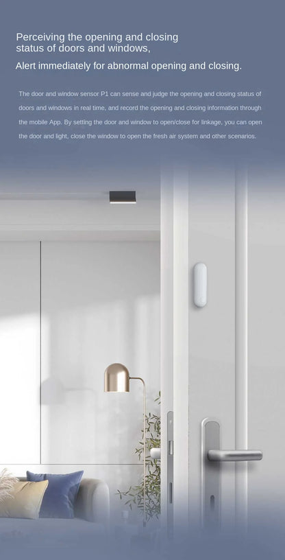 Newest Aqara Door Window Sensor P1 Zigbee 3.0 Remotely View Intelligent Linkage Smart home Devices Work With APP Homekit