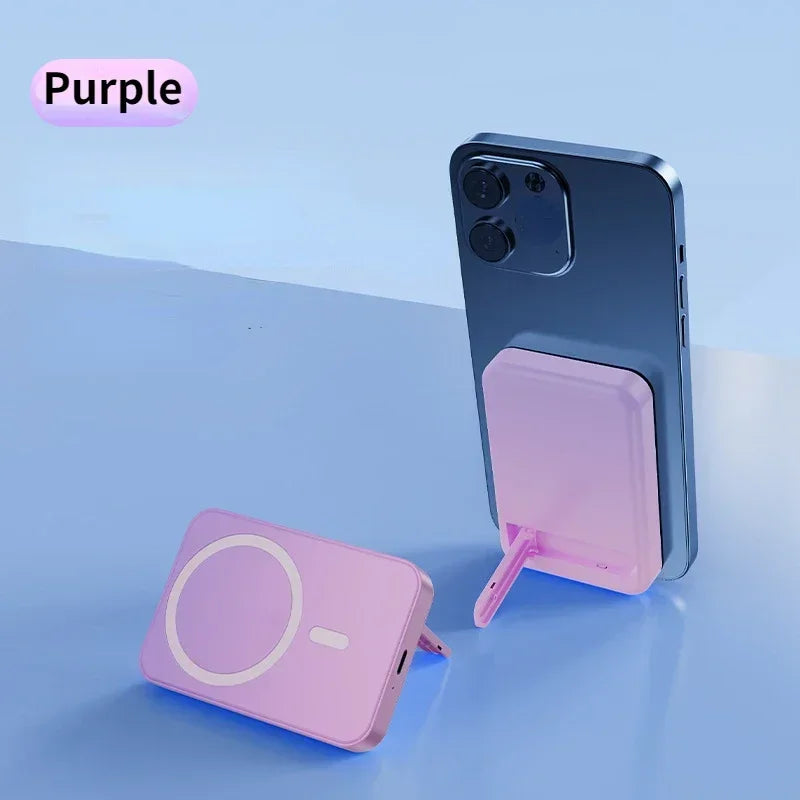 50000mAh Large Capacity Portable Magnetic Power Bank Wireless Charging Charger External Battery 20W PD Fast Charging for iPhone