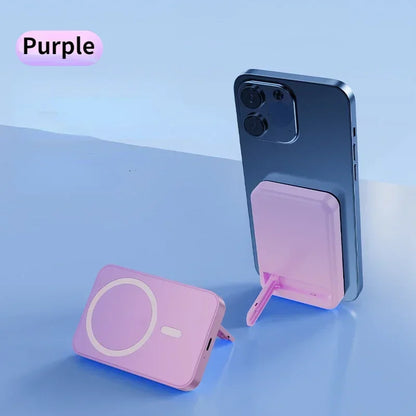 50000mAh Large Capacity Portable Magnetic Power Bank Wireless Charging Charger External Battery 20W PD Fast Charging for iPhone