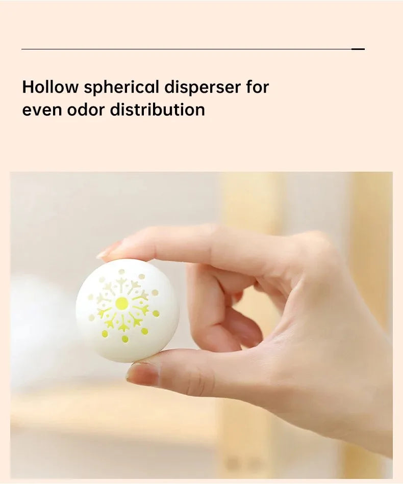 Deodorant Balls For Shoes Multifunction Jasmine Scent Fresheners Footwear Shoe Closet Toilet Deodorization Long-lasting Aromatic