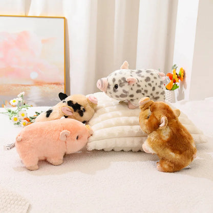 Stuffed Bunny Cloth Dress Toys Smoothing Toy for Infant  Cuddling sleep doll for Girls Handmade Diversity Brown Rabbit Plushie