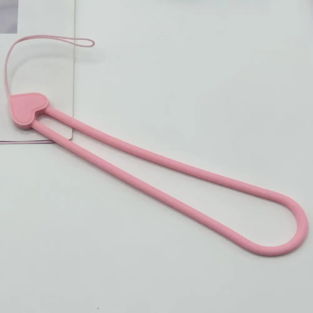 Silicone Wrist Hand Strap Phone Lanyard Short Rope Mobile Phone Strap Phone Charms Pendant Phone Hanging Rope For Mobile Phone