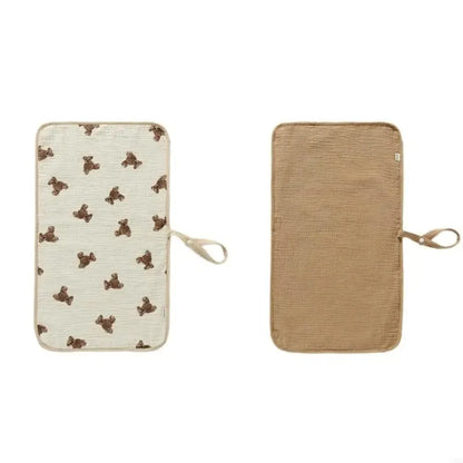 Soft Baby Diaper Changing Pad Strong Absorbent Breathable Infant Diaper Mat Hypoallergenic Diapering Sheet Baby Bed Pad Nursery