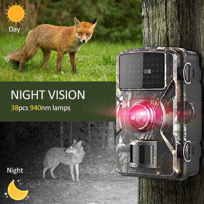 1pcs Hunting Trail Camera Wildlife Camera Night Vision Motion Activated Outdoor Forest Camera Trigger Wildlife Scouting Camera