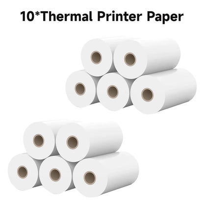 Kids Thermal Print Camera Instant Photo Printing Camera 1080P HD Digital Camera Toys Parent-child Interaction Camera Toys Gifts