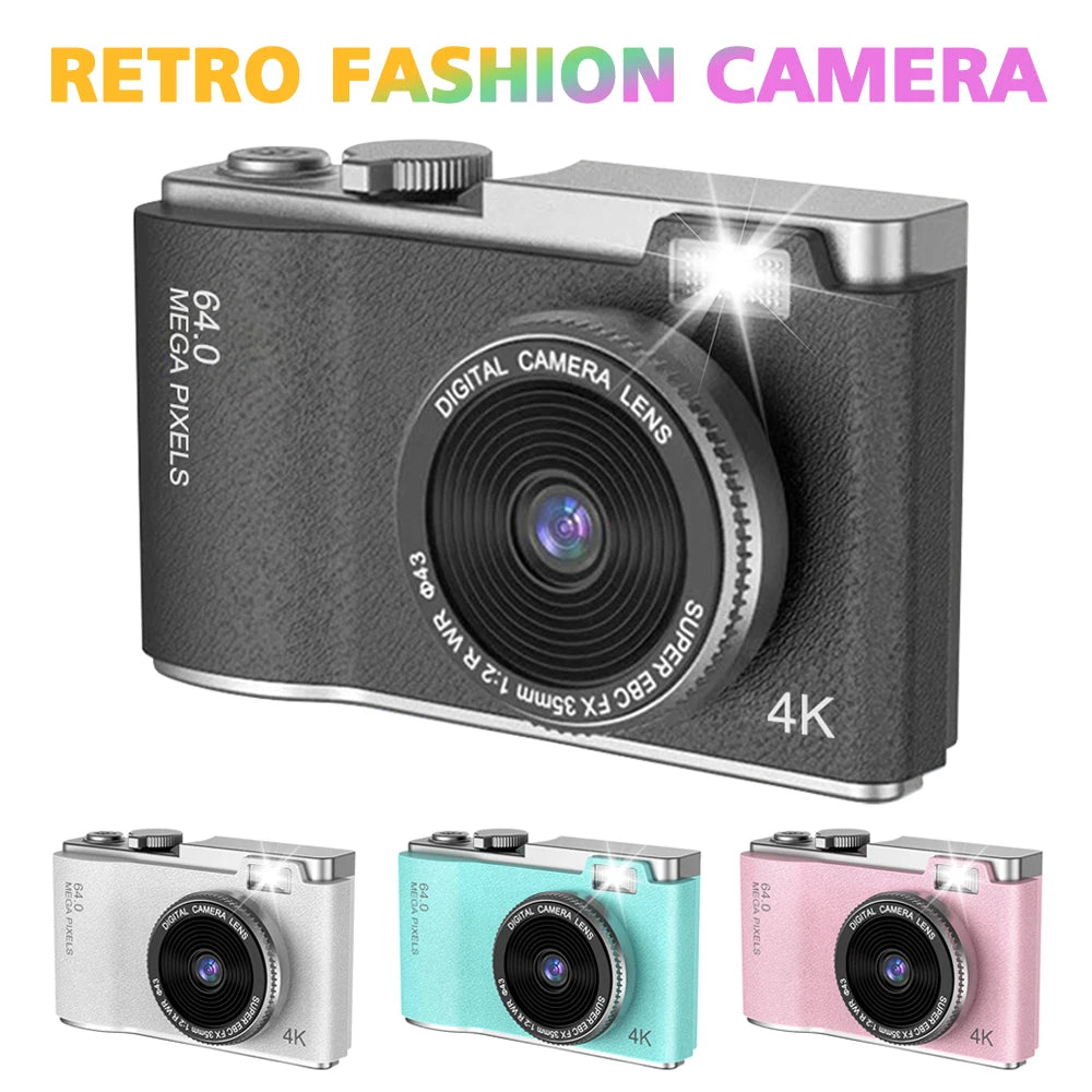 Digital Camera Autofocus Camera for Kid Camcorder with 8x Zoom Compact Cameras 1080P Cameras for Beginner Photography