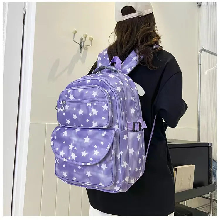 Children's Accessories Fashion Bags For Primary School Backpack Set Student Pencil Bag Food Bag Set Kids Bookbag 3pcs/Set