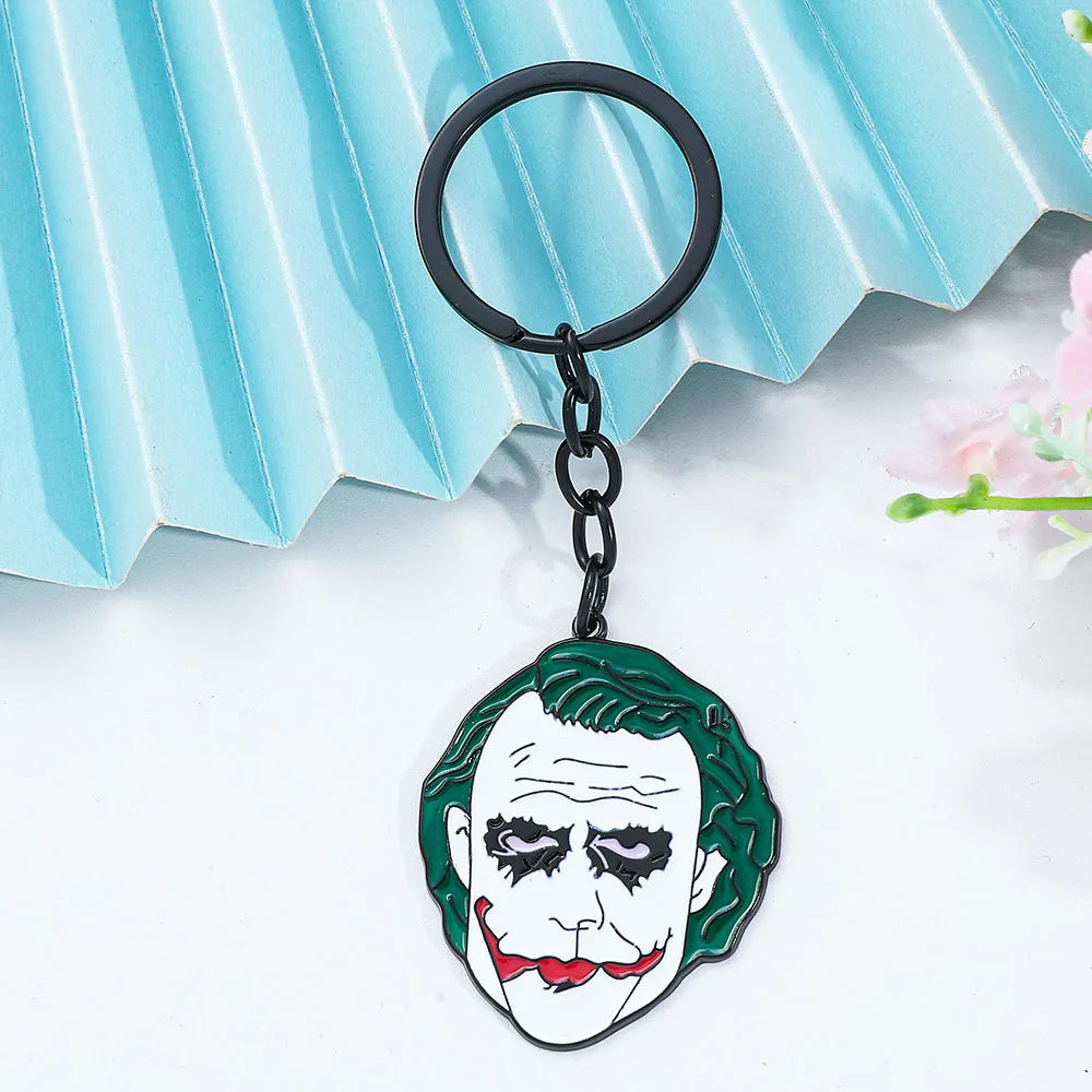 Latest Manga, Film and Television Joker Keychain New Zinc Alloy Keychain Keychain
