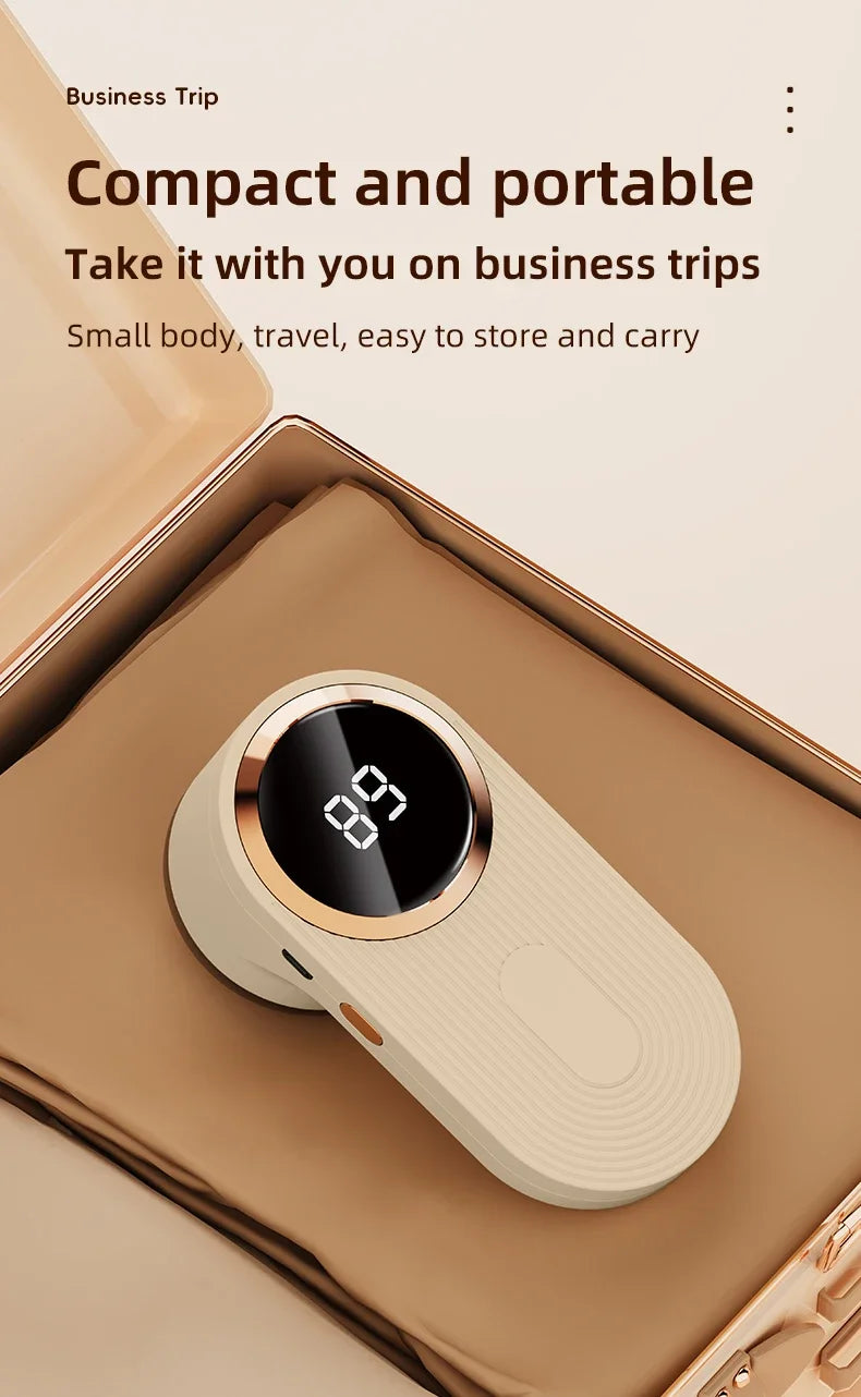 Lint Remover for Clothing LED Digital Electric Pellet Fluff Remover USB Rechargeable Fuzz Fabric Shaver Sweater Dropshipping