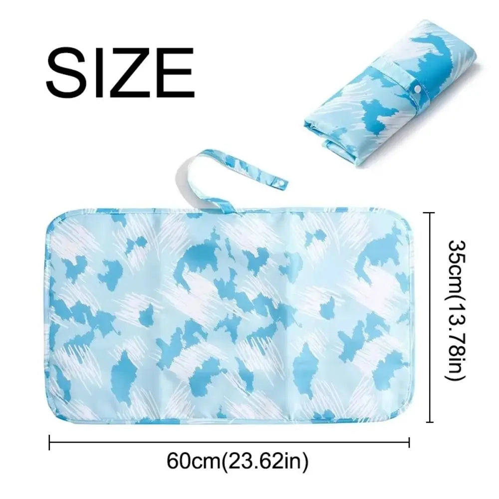 Simple Foldable Baby Changing Mat Portable Quick Change Diaper Changing Pad Durable Lightweight Newborn Diaper Changer Toddler