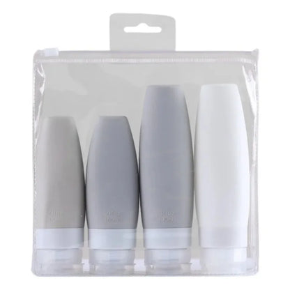 New Leak Proof Travel Bottles Set Travel Containers for Travel Size Toiletries Portable Quart Bag Storage Shampoo Lotion