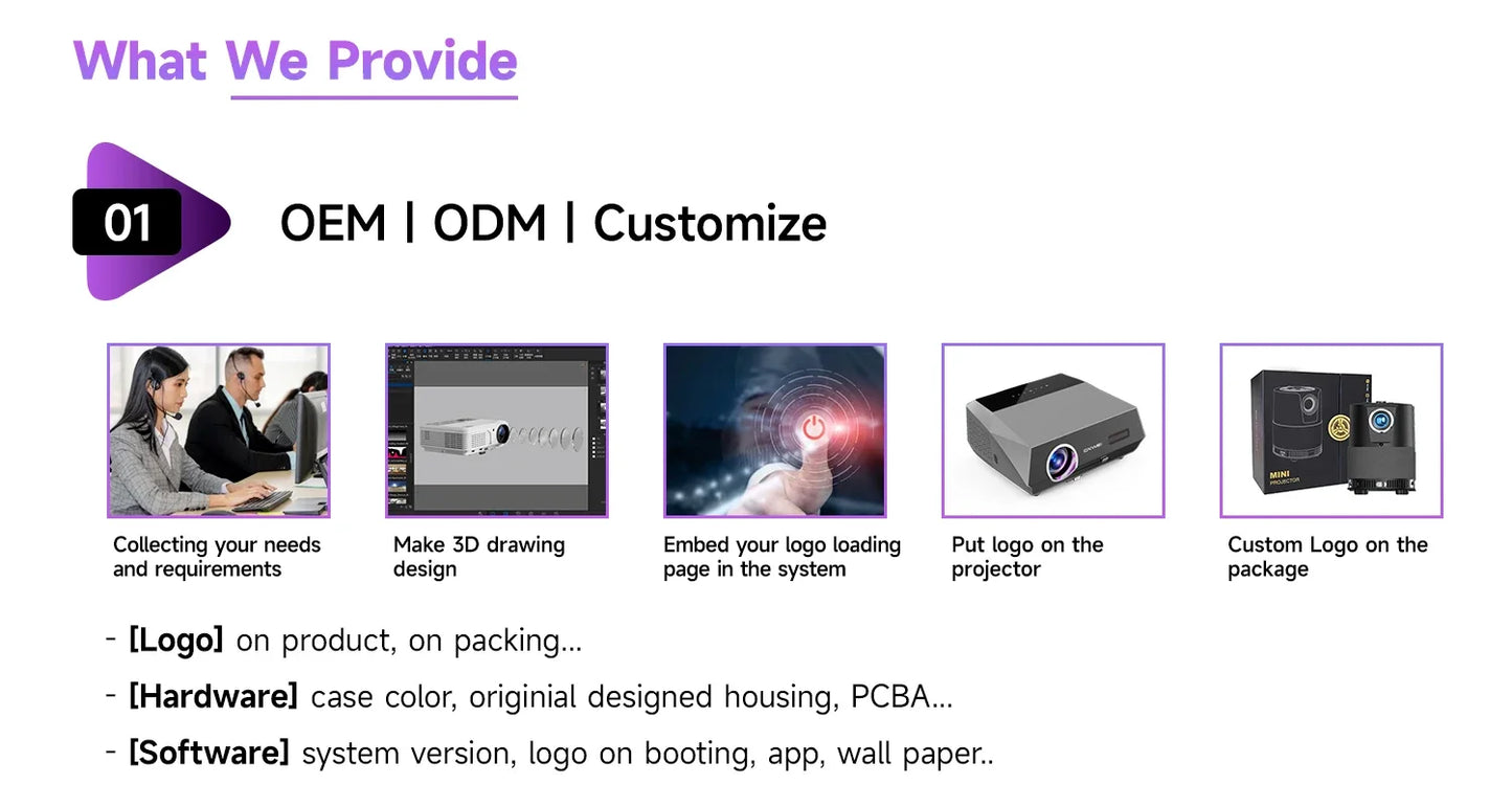 ProjectorMobile LCD Projector With Bluetooth Projectors With Speaker