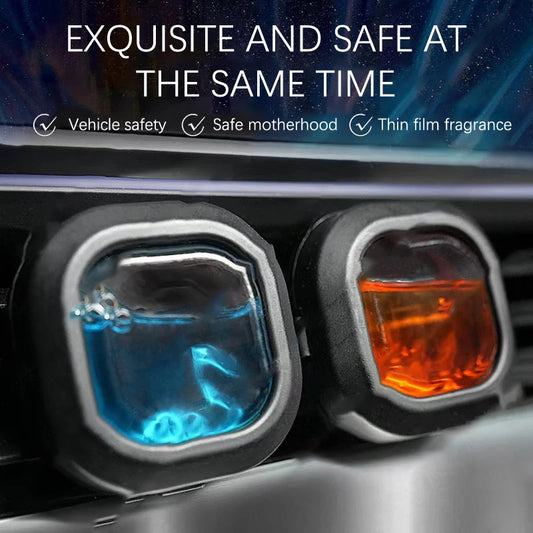 Long-Lasting Car Air Freshener Vent Clip Essential Oil Scented Odor Eliminator 0.14oz Alcohol-Free Fragrance For Fresh Car Smell