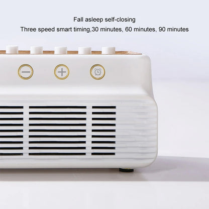 Wireless Bluetooth Speaker Noise Timed Natural Sounds Music Box Improve Sleep Rain Sea Waves Bird Thunder Relax Reduce Stress