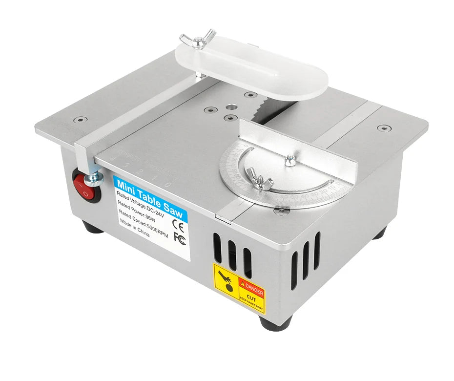 Mini Table Saw for Model Making and Crafts Compact Table Saw Benchtop Saw DIY Bench Saw Desktop Cutting Tool Hobby Saw