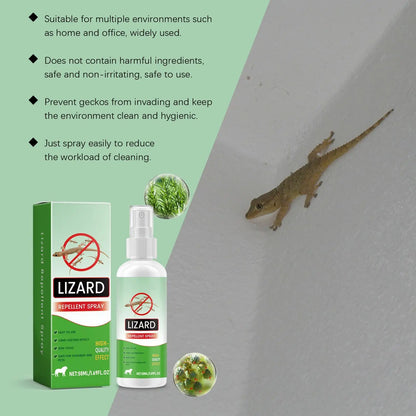 Repellents for House Gecko Spray 50ml Natural Lizard Repellents Powerful Reptile Deterrents Pet Safe Repel Repeller for Ants