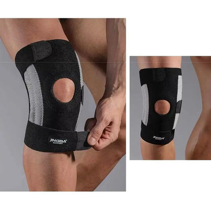 Elastic Adjustable Knee Pads Soft Anti-slip Fitness Knee Protector Breathable Comfortable Knee Brace Support Belt Volleyball