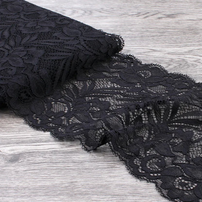 15cm Wide Lace Fabric Elastic Lace Ribbon 1meter DIY Apparel Sewing Handmade Crafts Lace Tape