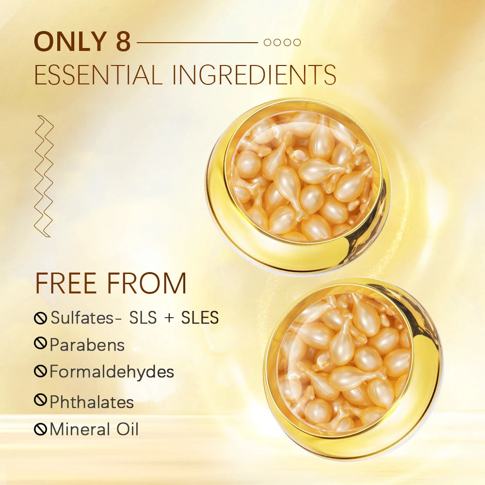 90 Pcs/Bottle Retinol Serum Ceramide Capsules Night Serum Moisturizing Anti-aging Face Serum Spot Removing Cream Skin Care