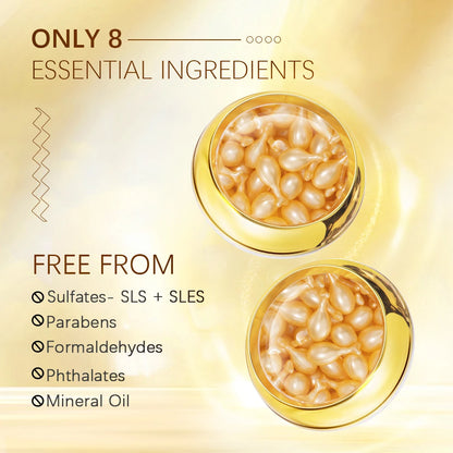 90 Pcs/Bottle Retinol Serum Ceramide Capsules Night Serum Moisturizing Anti-aging Face Serum Spot Removing Cream Skin Care