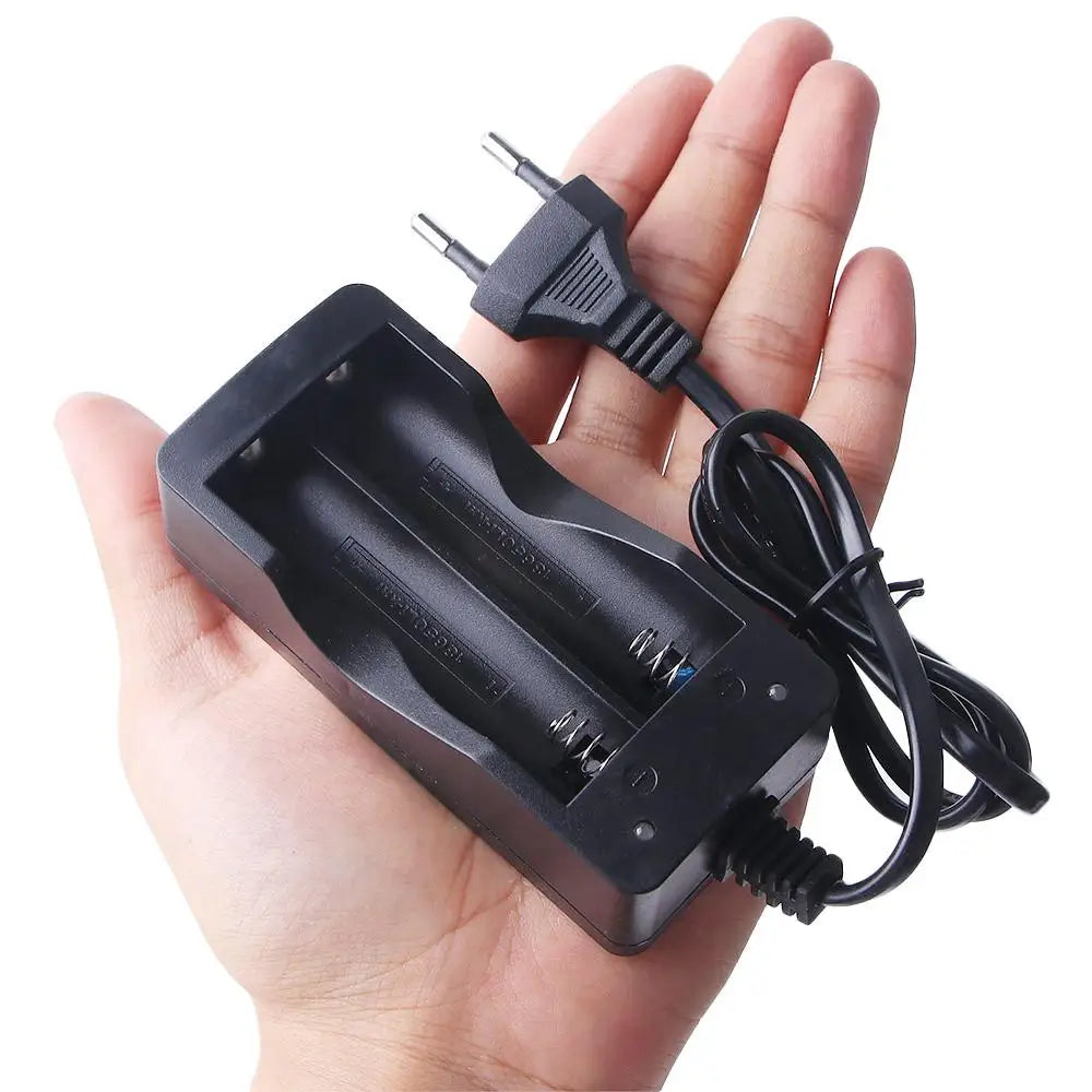 Rechargeable 18650 Battery Charger Intelligent Charge Battery Charger Auto Stop Charger Lithium Battery Charger Charger Adapter