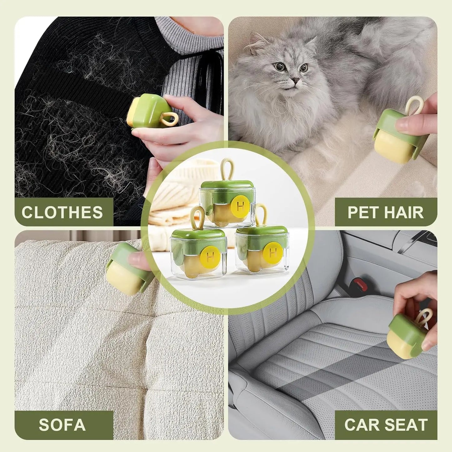 New Lint Rollers Washable Lint Remover Clothes Dust Tools Multifunctional Portable Reusable Sticky Hair Brush for Clothes Cotton