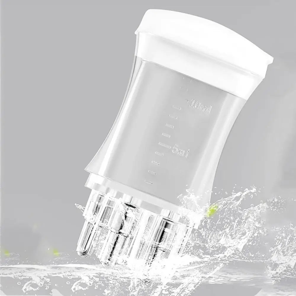 Plastic Scalp Applicator Portable Mini 10ML Hair Roots Massager with Scale Hair Head Massager Serum Oil Apply