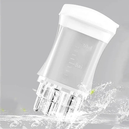 Plastic Scalp Applicator Portable Mini 10ML Hair Roots Massager with Scale Hair Head Massager Serum Oil Apply