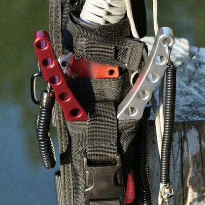 Gear Tool Outdoor Hiking Camping Anti-lost Phone Keychain Portable Fishing Lanyards Camping Carabiner Spring Elastic Rope