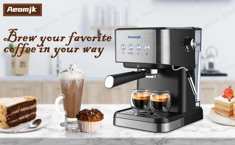 Professional Barista Coffee Maker Fully Automatic Coffee Machine Espresso Machines Automatic Multifunctional Milk Frother