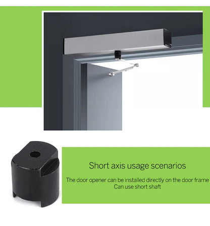 Smart Home Automatic Swing Door Opener Closer Electric Garage Gate Operator Optional Sensor Remote Control Big Gate Motor