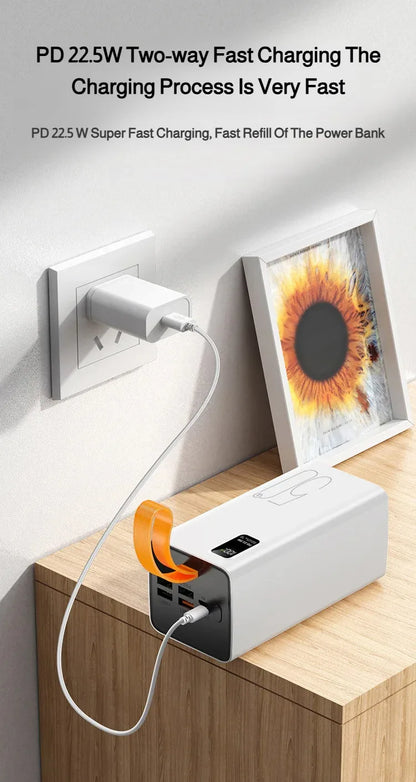 Fast charging power supply equipment rechargeable battery Portable digital MultiOutput MultiInput fast charging Large capacity