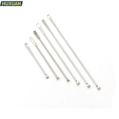 Stainless Steel Micro Medicinal Spoon Spatula Shovel Head Experiment Pharmacy Laboratory Teaching Use 10cm-22cm Lab supplies