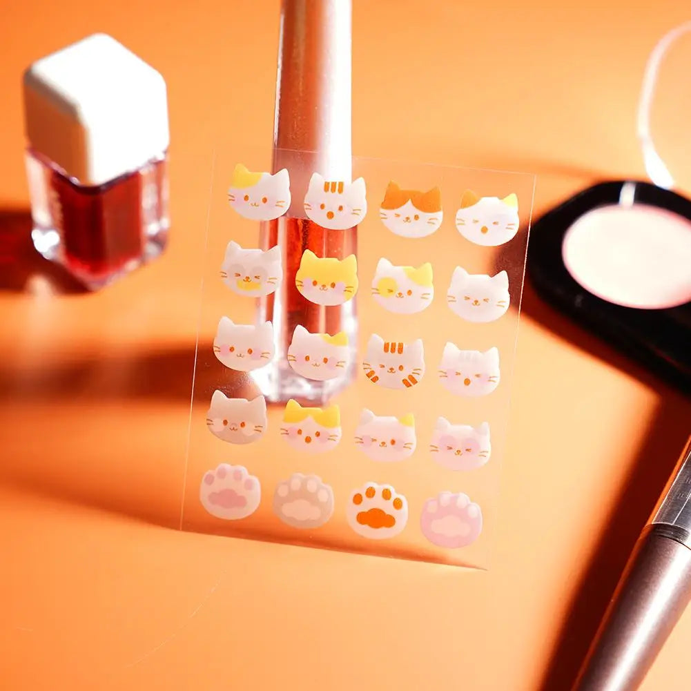 20 Counts Hydrocolloid Acne Pimple Patches Face Party Decoration Self-adhesive Sticker Face Sticker Tattoo Makeup W6O9