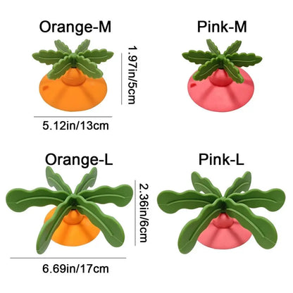 Silicone Pet Bowl Slow Feeder Rotatable Fun Shape Pet Slow Food Dispenser Anti-Choke Bloat Stop Dog Slow Feeder