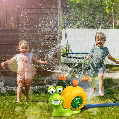 2 in 1 Water Sprinkler Baseball Toy Cartoon Snail Summer Garden Lawns Water Toys Spray Water Toys for Summer Lawn Pool Fun
