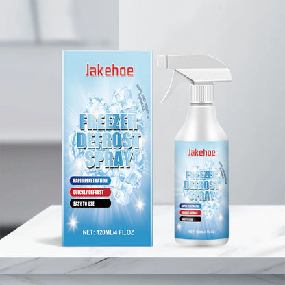 Jakehoe Fridge Defrosting Spray 120 ml Freezer Defrosting Agent And Deicing Spray Easy Defrosting, Saves Electricity and Odour