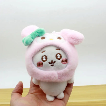 Self Deprecating Bear Jiika Wow Usachi Key Chain Pendant Doll Teddy Bear Plush