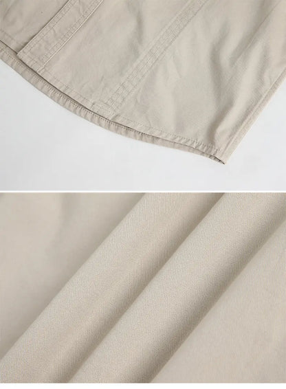 New Men's Casual Shirt 5XL Male Overshirt 2025 Military Cotton Long Sleeve Shirts Men Brand Clothing High Quality Blouse