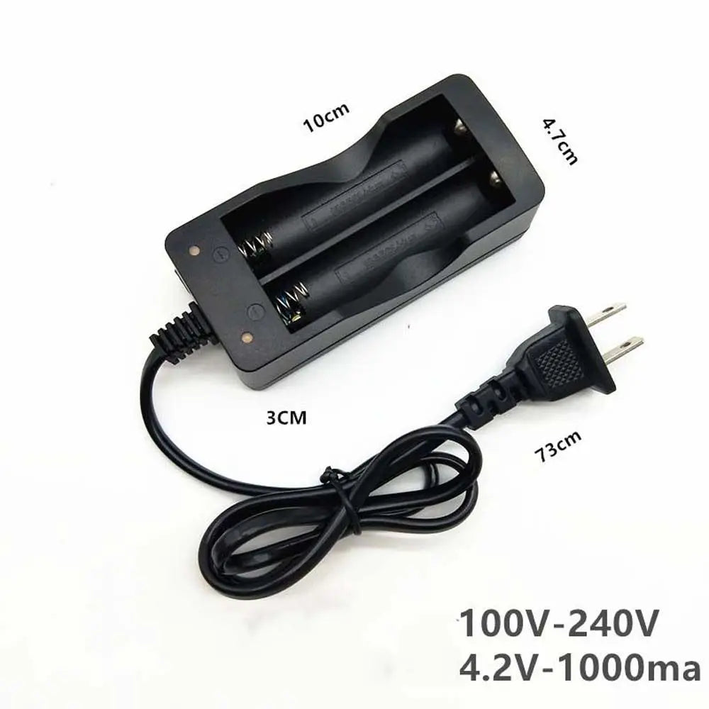 Rechargeable 18650 Battery Charger Intelligent Charge Battery Charger Auto Stop Charger Lithium Battery Charger Charger Adapter